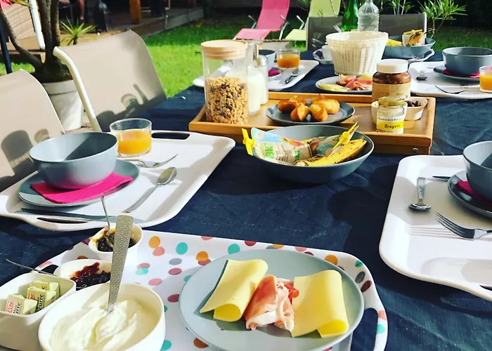 L Eden Enchanté D'hôtes Et Massages Bulle D Eden Côte Basque Quarto em Acomodações Particulares Boucau