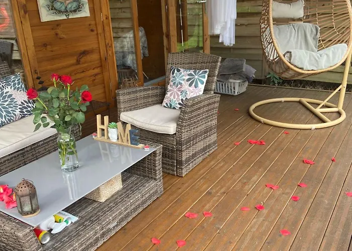 L Eden Enchanté D'hôtes Et Massages Bulle D Eden Côte Basque Quarto em Acomodações Particulares